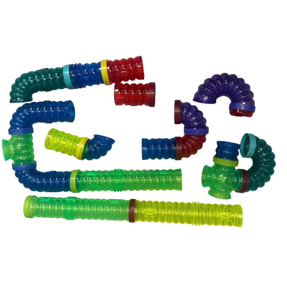 Kaytee CritterTrail Lot Fun-Nel Tubes Tunnels U-Turn Connectors Hamster Cage